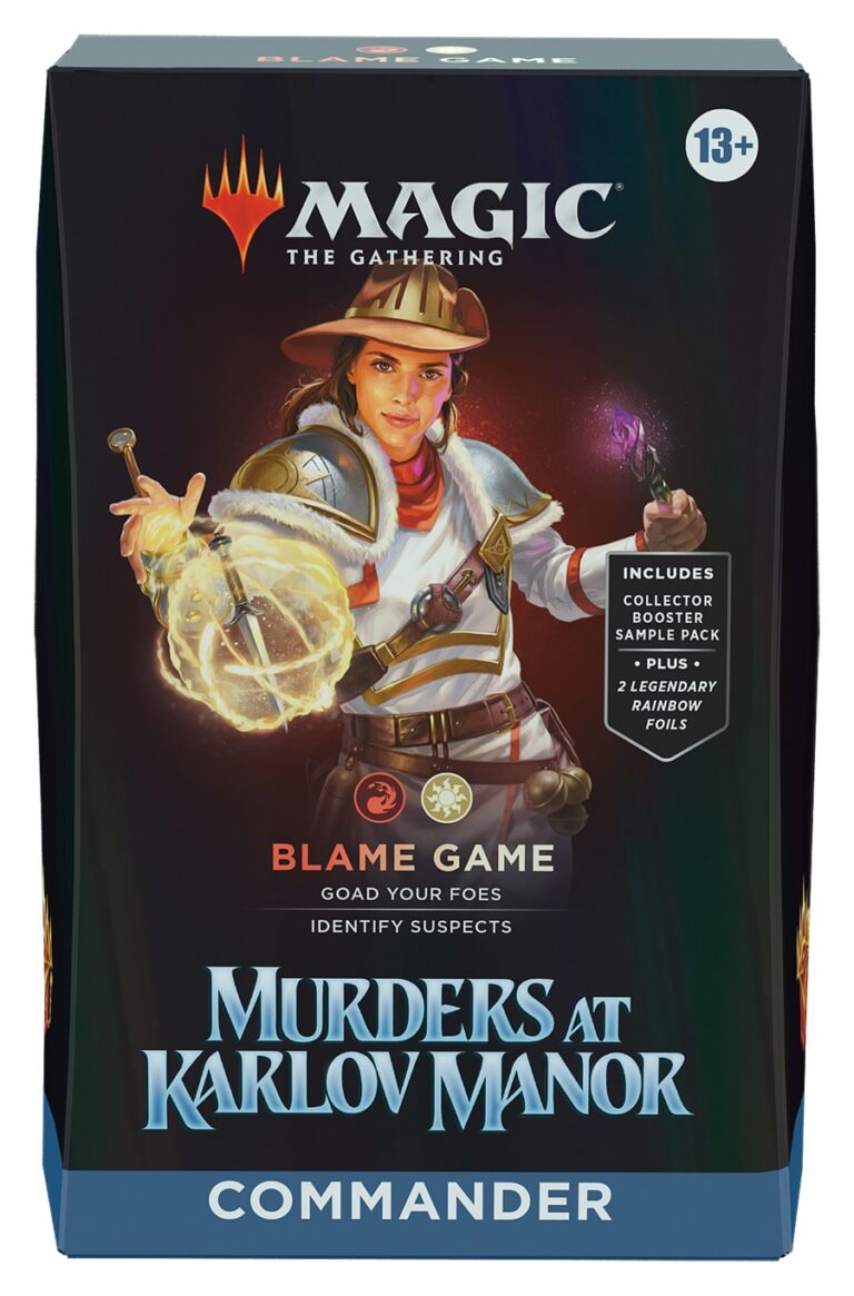 murders at karlov manor blame game commander deck