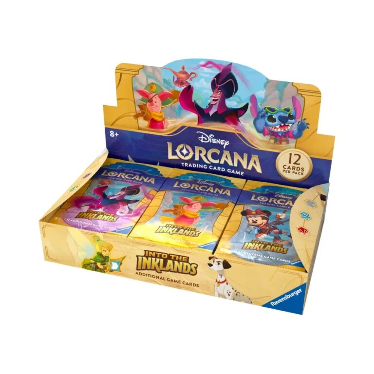 disney lorcana into the inklands booster box