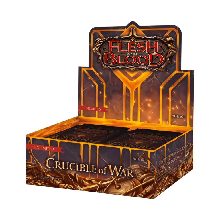 flesh and blood crucible of war booster box