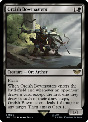 orcish bowmaster mtg magic the gathering modern