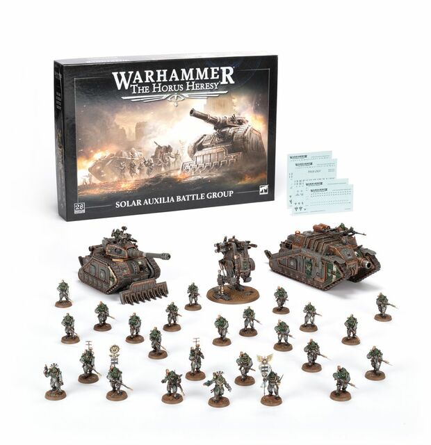 Games Workshop Warhammer The Horus Heresy Solar Auxilia Battle Group Boxed Set