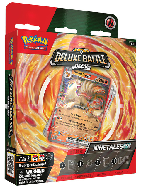 Pokemon Trading Card Game Ninetales ex Deluxe Battle Deck