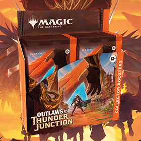 Magic The Gathering Outlaws of Thunder Junction Collectors Booster Box of 12 Packs