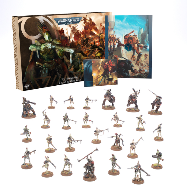 Games Workshop Warhammer 40,000 T'au Empire Army Set Kroot Hunting Pack