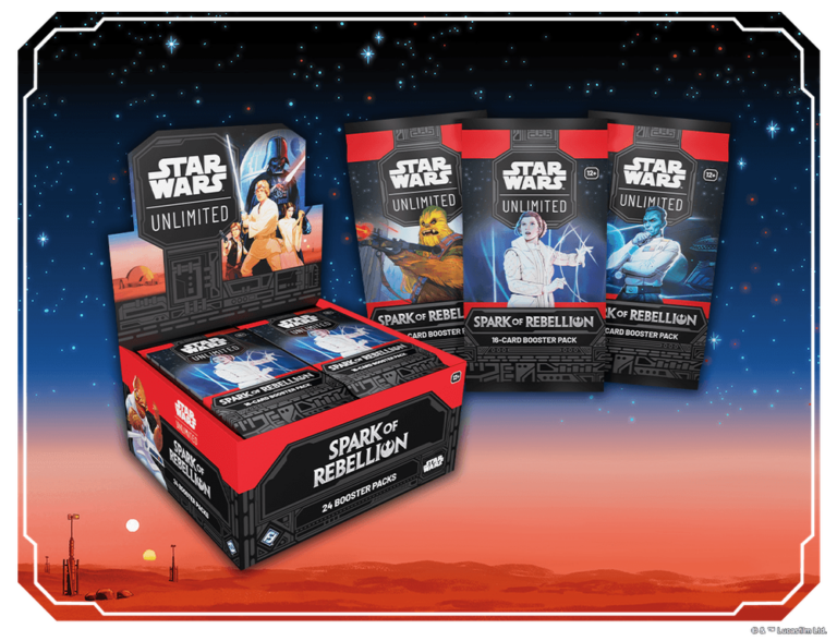 star wars unlimited spark of rebellion booster box