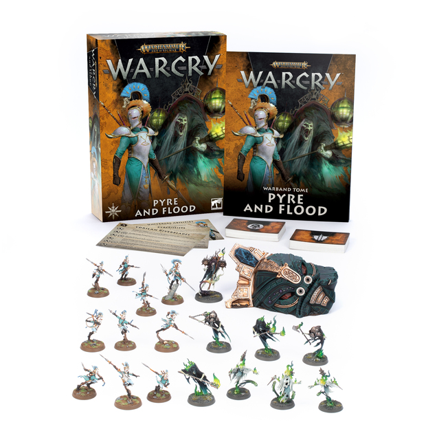 Games Workshop Warcry Pyre and Flood Boxed Set Miniature Models Kit