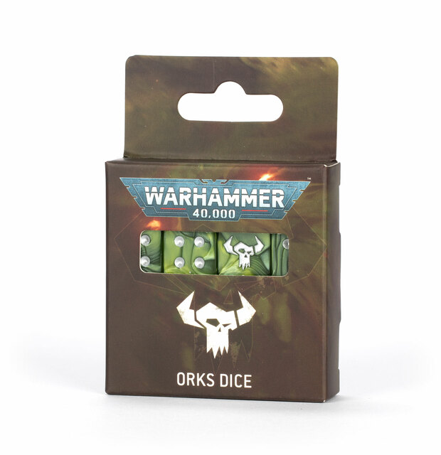 Games Workshop Warhammer 40,000 Orks Dice Set