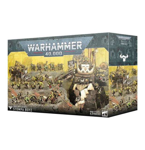 Games Workshop Warhammer 40,000 Orks Stompa Boyz Battleforce Miniature Model Boxed Set