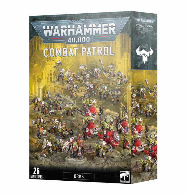 Games Workshop Warhammer 40,000 Combat Patrol Ork Miniature Models Boxed Set