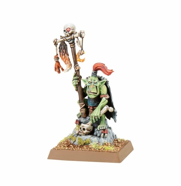 Games Workshop Warhammer the Old World Orc and Goblin Tribes Goblin Shaman