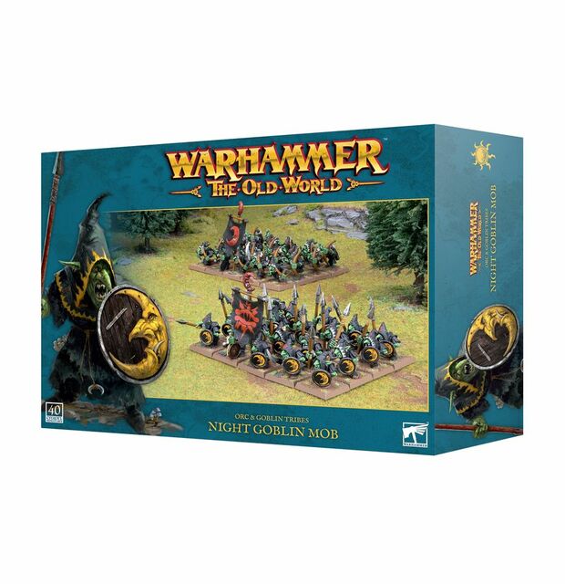 Games Workshop Warhammer the Old World Orc and Goblin Tribes Night Goblin Mob Miniature Model Kit