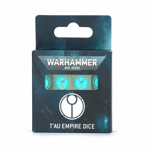 Games Workshop Warhammer 40,000 T'au Empire Dice Set