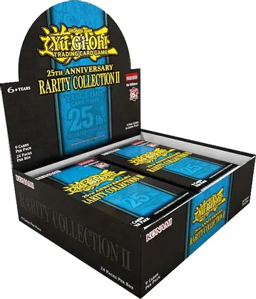 Yu-Gi-Oh! Trading Card Game Rarity Collection 2 Booster Box Display of 18 Booster Packs