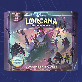 Disney's Lorcana Trading Card Game Ursula's Return Illumineer's Quest Deep Trouble Boxed Set
