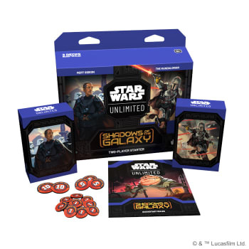 Star Wars: Unlimited Trading Card Game Shadows of the Galaxy Two-Player Starter Set