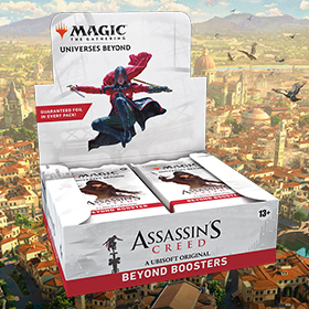 Magic The Gathering Universes Beyond Assassin's Creed Beyond Booster Box of 24 packs