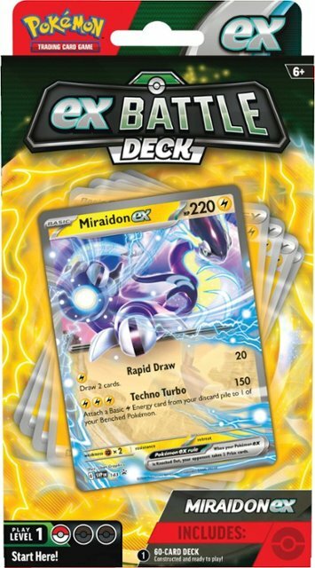 Pokemon Trading Card Game Miraidon ex Battle Deck