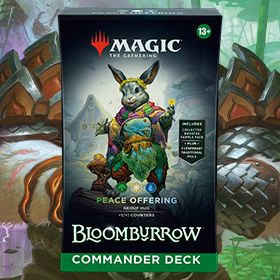 Magic: The Gathering Trading Card Game Bloomburrow Peace Offering Commander Deck