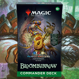 Magic: The Gathering Trading Card Game Bloomburrow Family Matter's Commander Deck