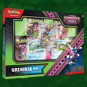 Pokemon Trading Card Game Scarlet & Violet Shrouded Fable Greninja ex Special Illustration Collection Box