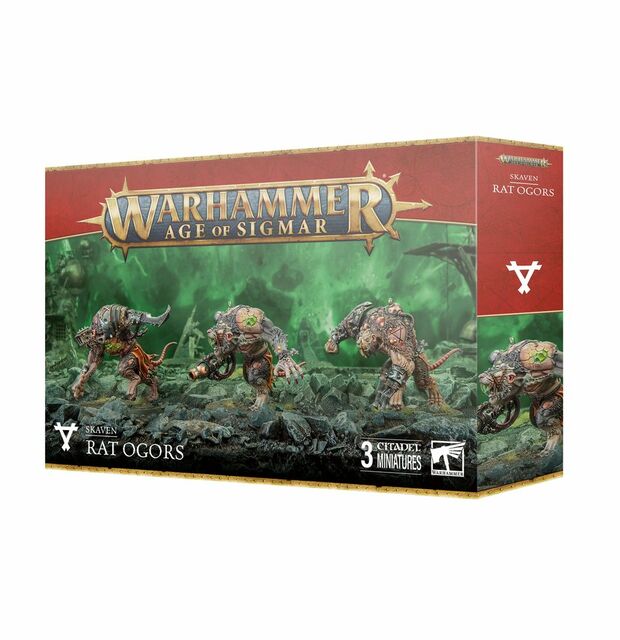 Games Workshop Warhammer Age of Sigmar Skaven Rat Ogors