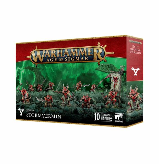 Games Workshop Warhammer Age of Sigmar Skaven Stormvermin