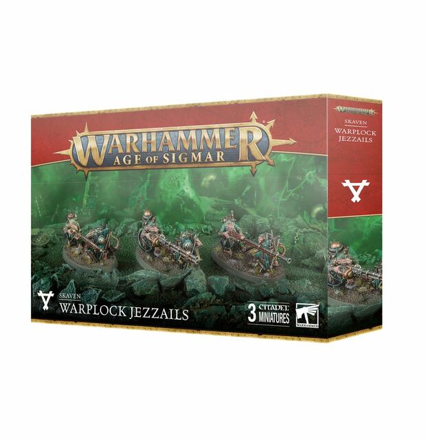 Games Workshop Warhammer Age of Sigmar Skaven Warplock Jezzails