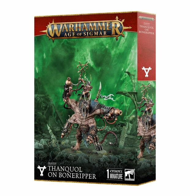 Games Workshop Warhammer Age of Sigmar Thanquol on Boneripper