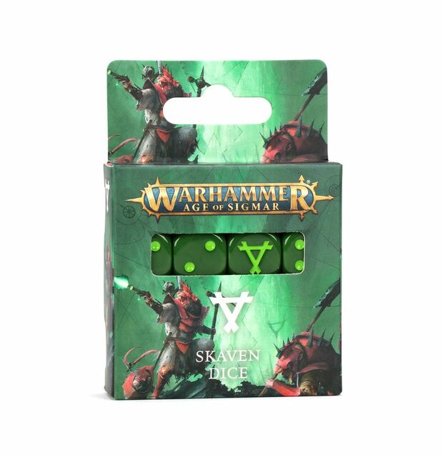 Games Workshop Warhammer Age of Sigmar Skaven Dice Set