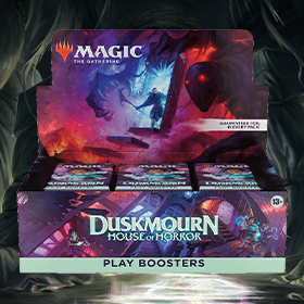 Magic: The Gathering Trading Card Game Duskmourn House of Horror Play Booster Box