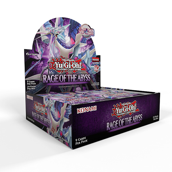 Yu-Gi-Oh! Trading Card Game Rage of the Abyss 1st Edition Booster Display