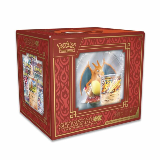 Pokemon trading Card Game Charizard ex Super-Premium Collection Boxed Set