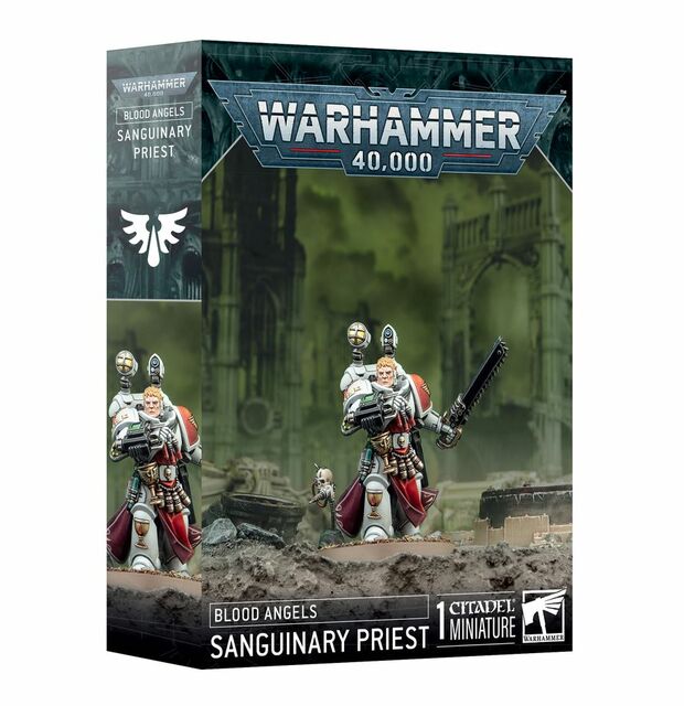 Games Workshop Warhammer 40,000 Blood Angels Sanguinary Priest