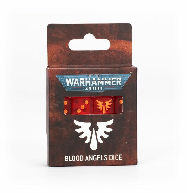 Games Workshop Warhammer 40,000 Blood Angels Dice