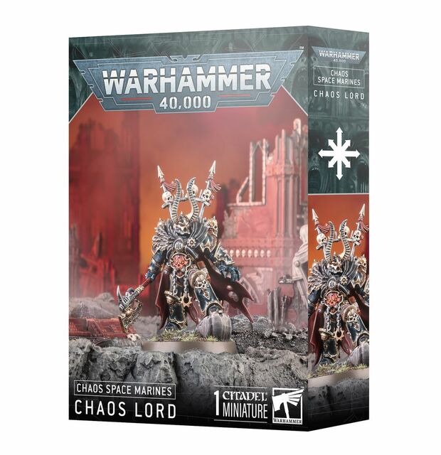 Games Workshop Warhammer 40,000 Chaos Space Marines Chaos Lord