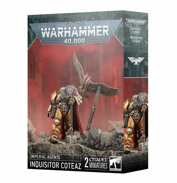 Games Workshop Warhammer 40,000 Imperial Agents Inquisitor Coteaz