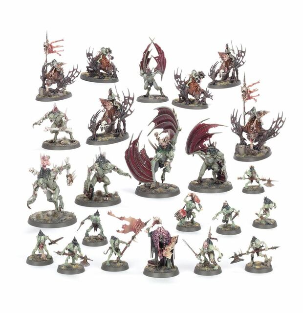 Games Workshop Warhammer Age of Sigmar Holiday Battleforce Flesh-Eater Coutrs Charnelgrand Jury