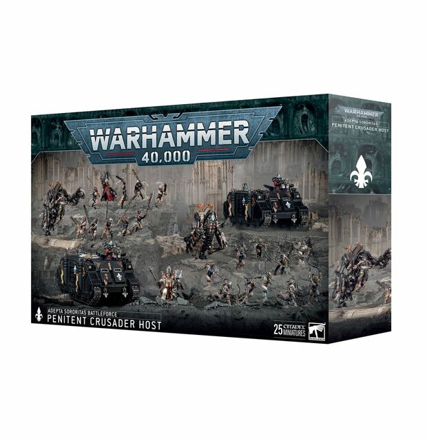 Games Workshop Warhammer 40,000 Holiday Battleforce Adepta Sororitas Penitent Crusader Host