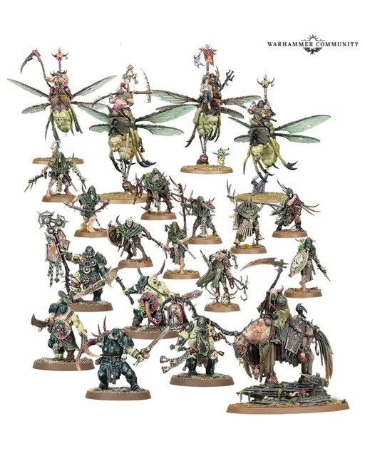 Games Workshop Warhammer Age of Sigmar Holiday Battleforce Maggotkin of Nurgle Shudderblight Cyst