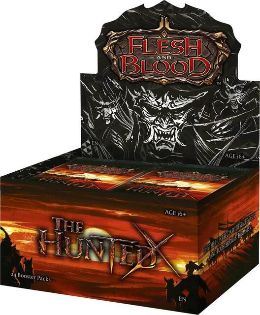 Flesh and Blood Trading Card Game The Hunted Booster Box of 24 packs