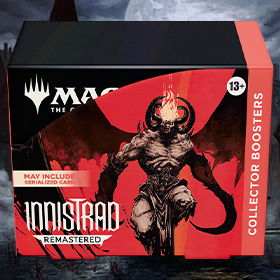 Magic: The Gathering Trading Card Game Innistrad Remastered Collector Booster Box of 12 Collector Booster Packs