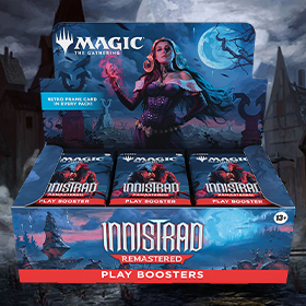 Magic: The Gathering Trading Card Game Innistrad Remastered Play Booster Display of 36 Play Booster Packs