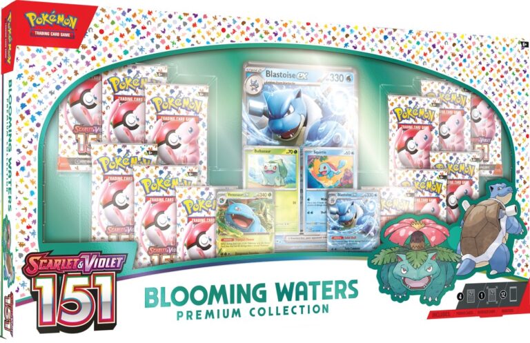 Pokemon Trading Card Game Scarlet & Violet 151 Blooming Waters Premium Collection