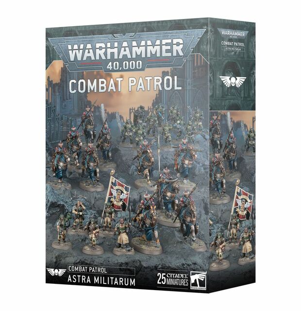 Games Workshop Warhammer 40,000 Astra Militarum Combat Patrol 2025