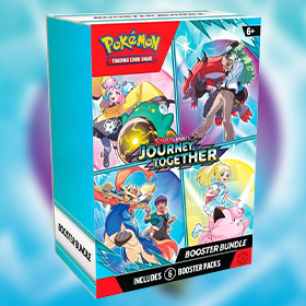 Pokemon trading Card Game Scarlet & Violet Journey Together booster Bundle of 6 Booster Packs