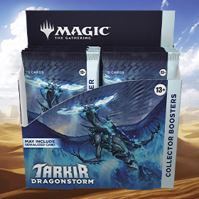 Magic The Gathering Trading Card Game Tarkir: Dragonstorm Collector Booster Display