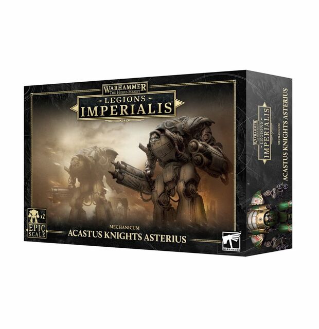 Games Workshop Warhammer the Horus Heresy Legions Imperialis Mechanium Acastus Knights Asterius