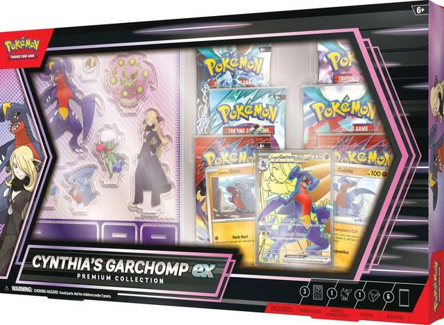 Pokemon Trading Card Game Cynthia's Garchomp ex Premium Collection