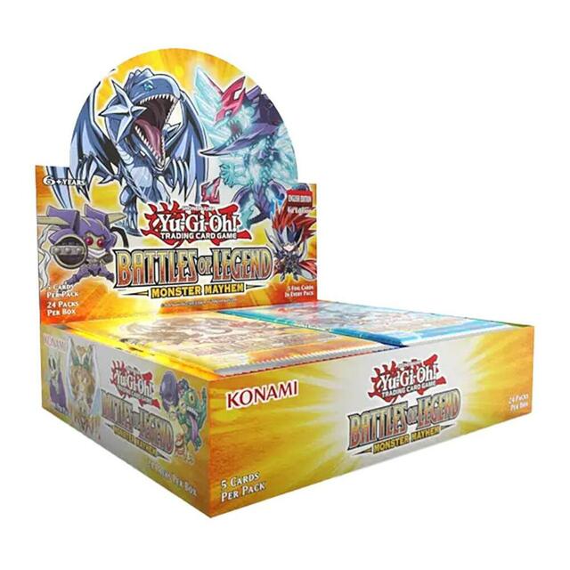 Yu-Gi-Oh! trading Card Game Battles of Legend Monster Mayhem Booster Box