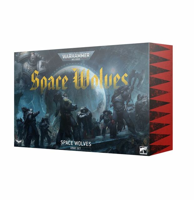 Games Workshop Warhammer 40,000 Spaces Wolves Army Set